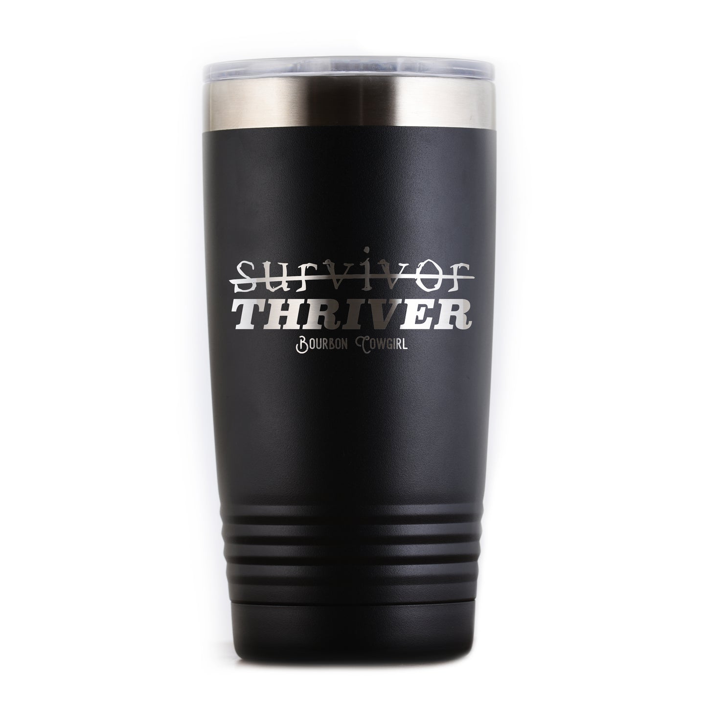 Survivor Thriver Travel Coffee Tumbler