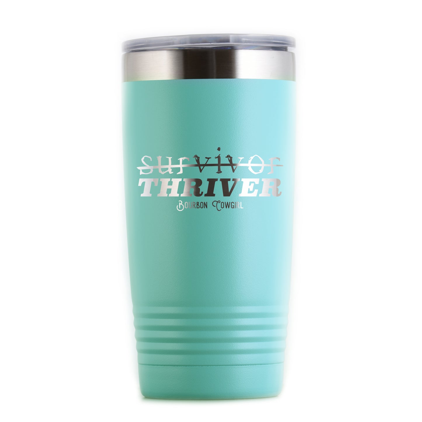 Survivor Thriver Travel Coffee Tumbler