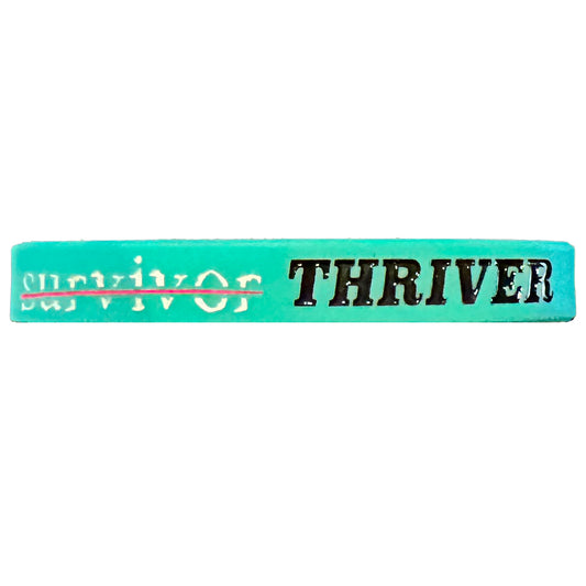 Survivor Thriver Narcissistic Abuse Awareness Bracelet