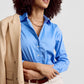 The Shirt by Rochelle Behrens - the Essentials Icon Shirt in French Blue