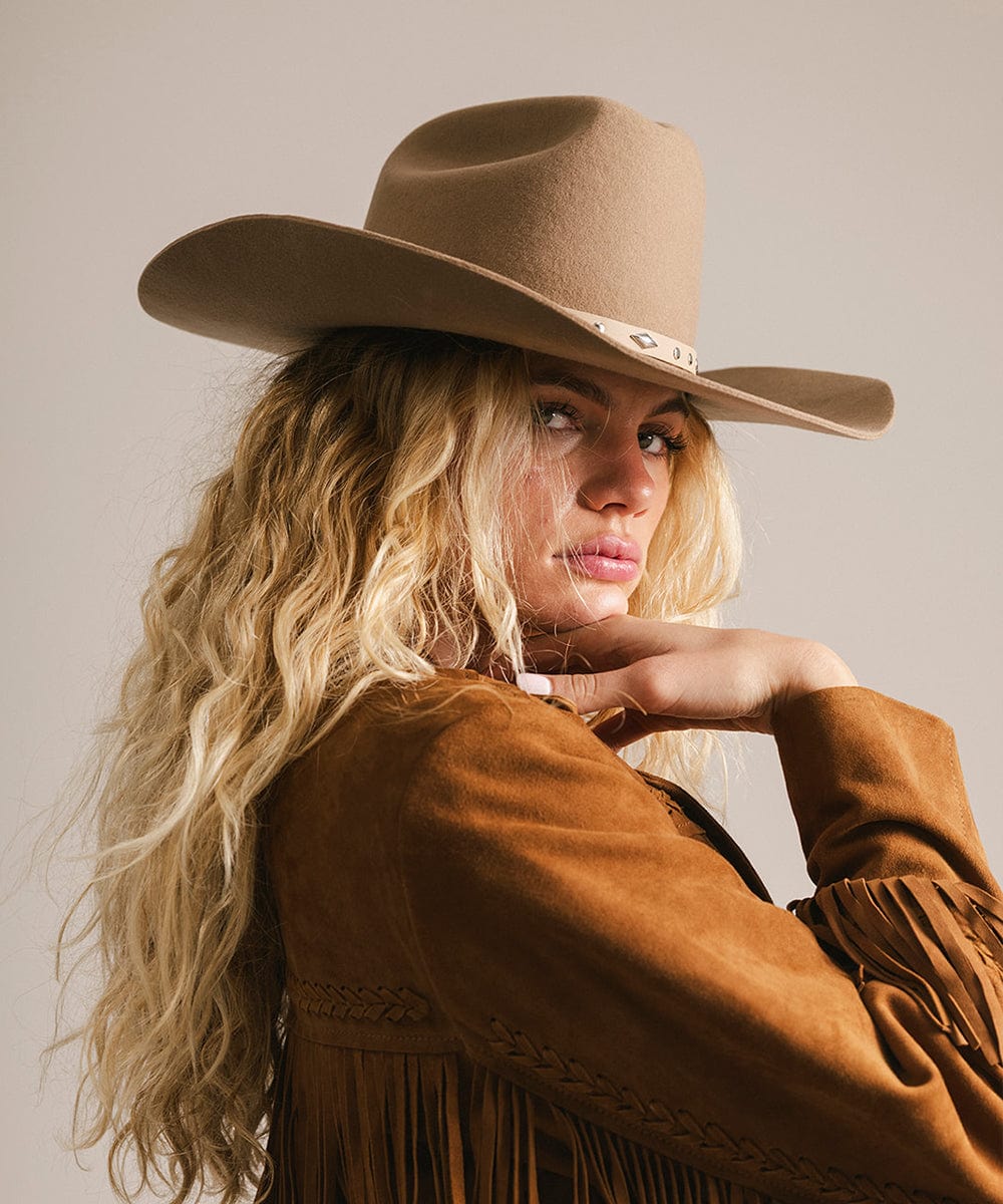 Teddy Cattleman Western Cowboy Hat by Gigi Pip | Bourbon Cowgirl