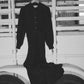 Dahlia Dress in Washed Black by Folk Saint