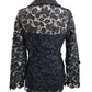 Black Lace Blazer by Adore