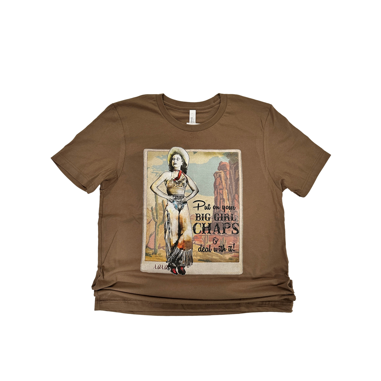 Big Girl Chaps Western Style T-Shirt