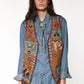 American Assemblage Beaded Vest by Double D Ranch