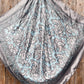 Grey & Turquoise Paisley Wild Rag | Rodeo Wildrags at Bourbon Cowgirl