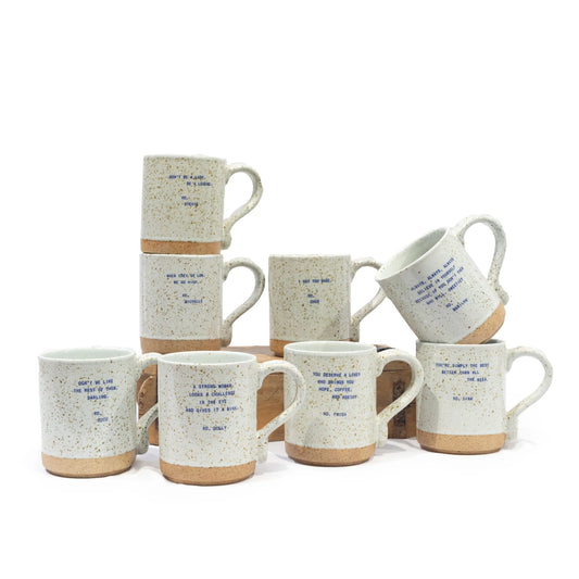 XOSheros mugs with inspirational quotes