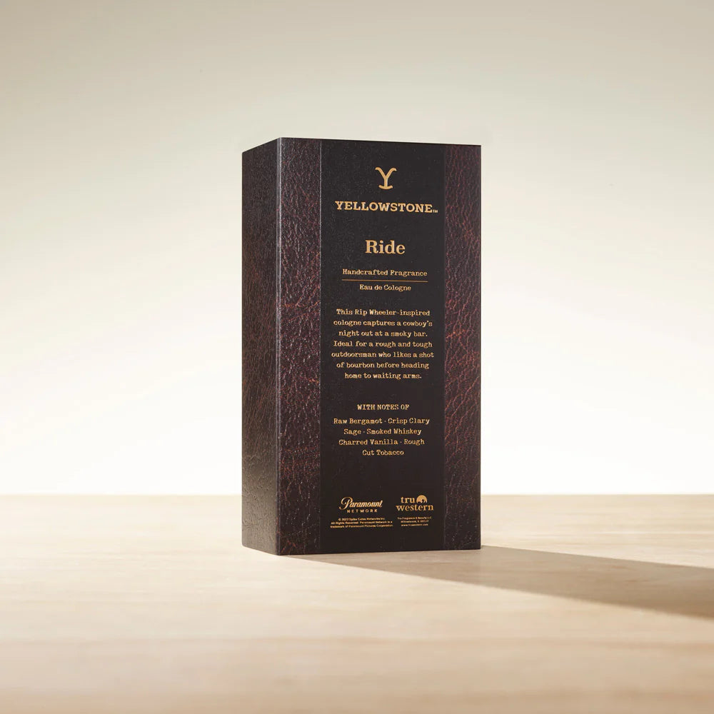 Yellowstone Ride Cologne for Men |  Bourbon Cowgirl