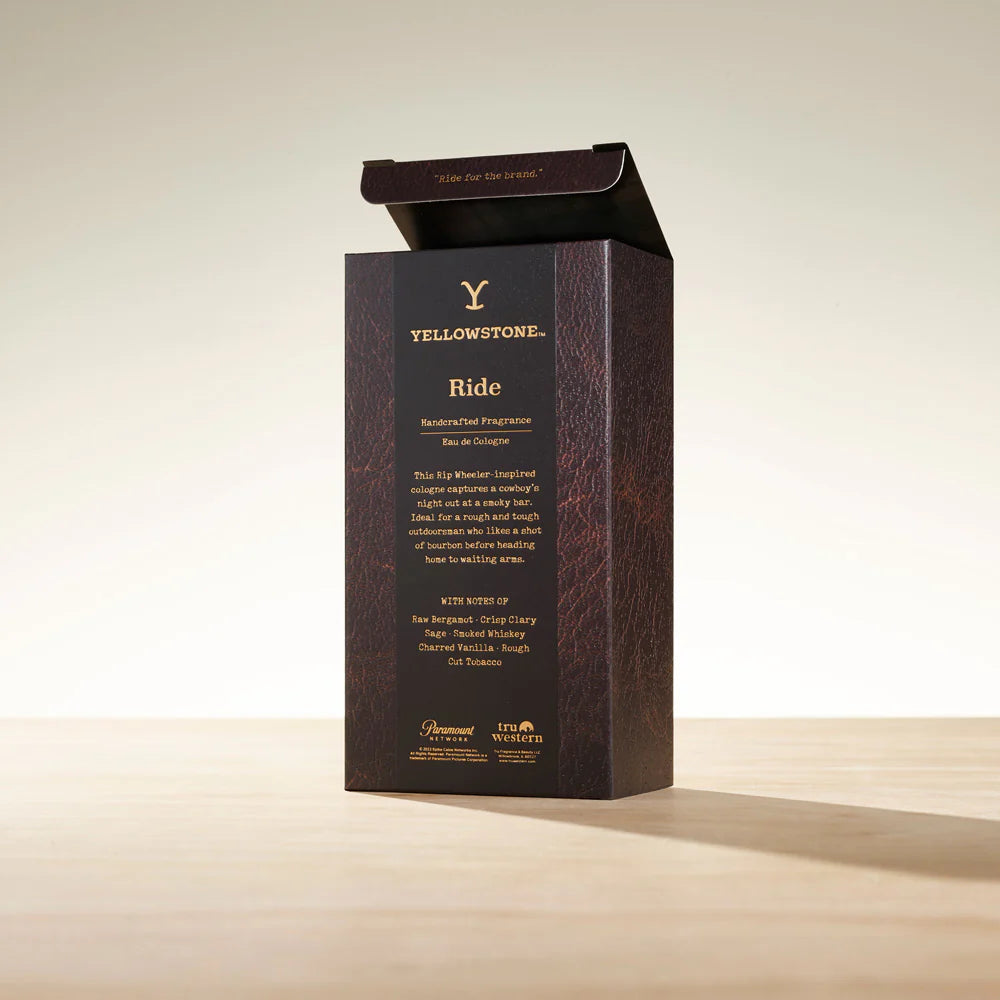 Yellowstone Ride Cologne for Men |  Bourbon Cowgirl
