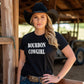 Bourbon Cowgirl Branded Graphic Tee T-Shirt