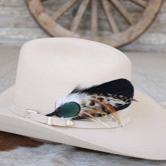 Feather Hat Accent - Kaweah - Western Hat Accessories