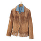 Madison Suede Fringe Western Style Jacket