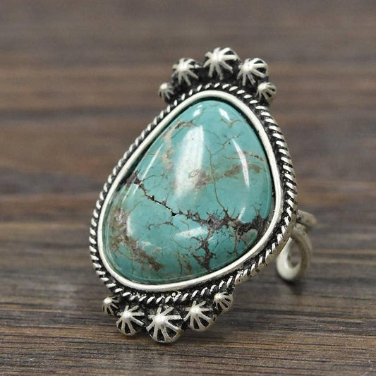 Turquoise Adjustable Ring