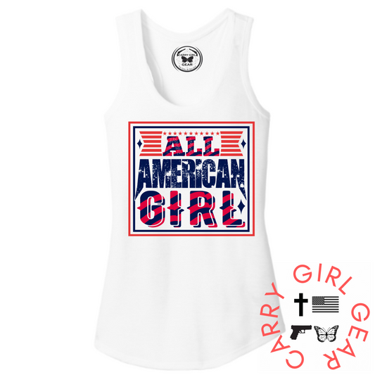 ALL AMERICAN GIRL TANK TOP