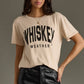 Tan Whiskey Weather Tee T-Shirt