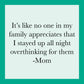CARD Overthink Mom | Funny Gift | Kitsch Greeting Cards