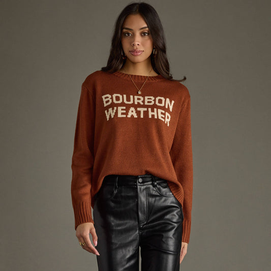 Rust & Ivory Bourbon Weather Sweater