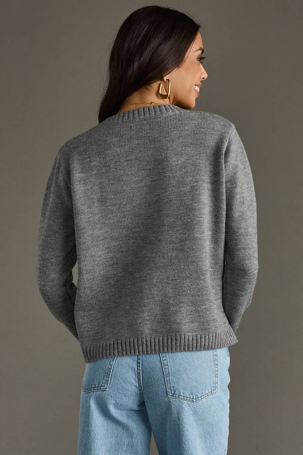 Gray Whiskey Weather Sweater