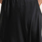 Valentine Skirt in Thick Black Satin