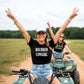 Bourbon Cowgirl Branded Graphic Tee T-Shirt