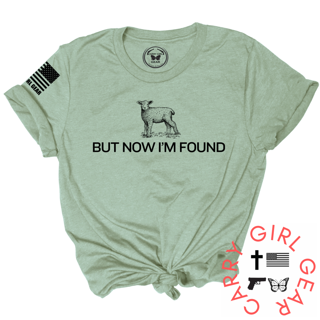 Sage Unisex But Now I'm Found Tee