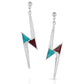 Lightning Bolt Earrings- Montana Silversmiths