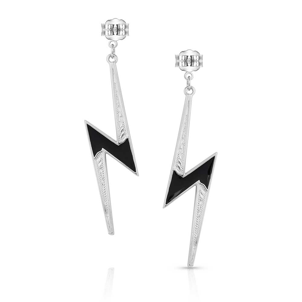 Lightning Bolt Earrings- Montana Silversmiths