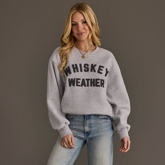 Lt. Gray & Dk. Gray Whiskey Weather Sweatshirt