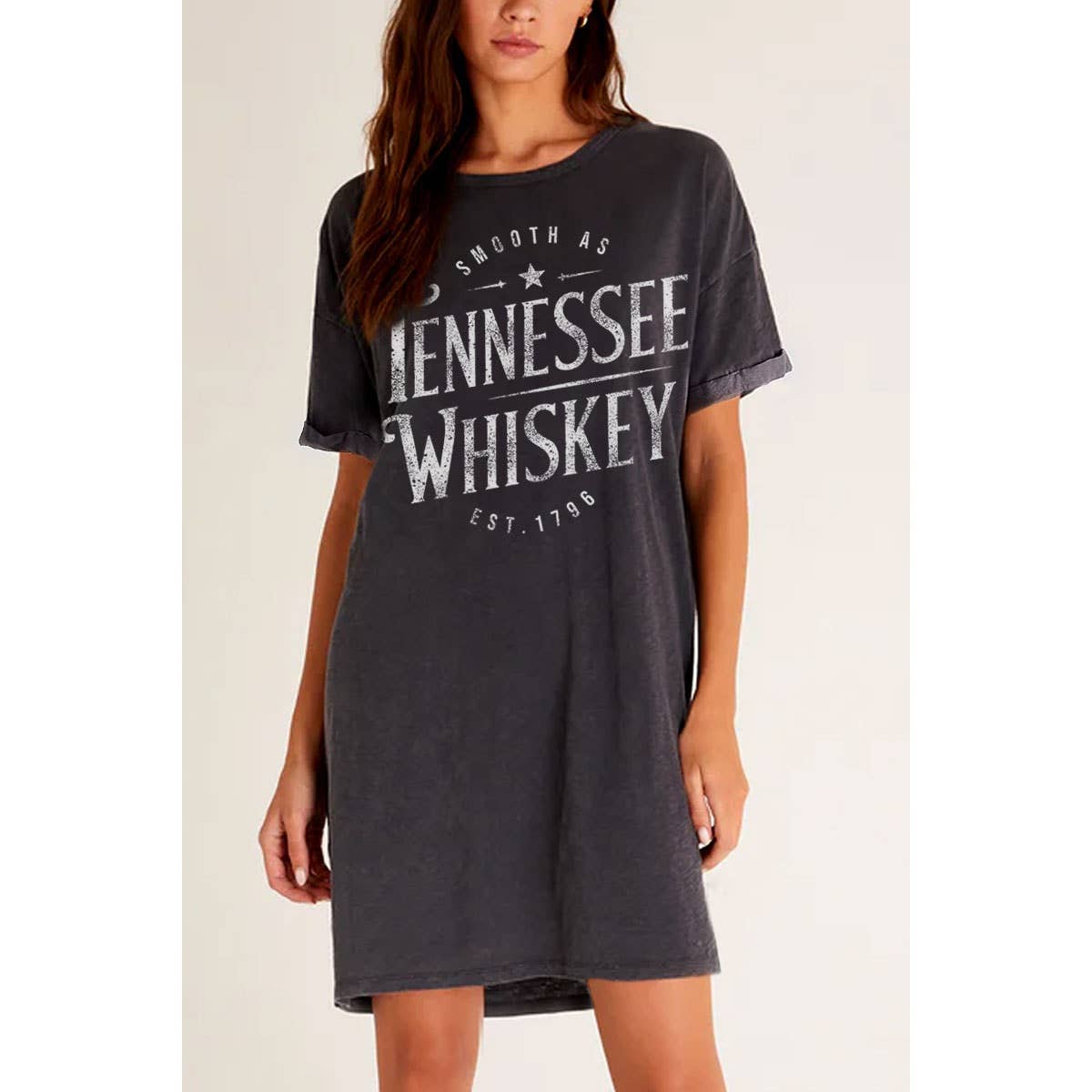 Tennessee Whiskey Mineral Graphic T-Shirt Dress