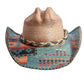Cassius Straw Cowboy Hat - Bourbon Cowgirl