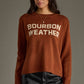 Rust & Ivory Bourbon Weather Sweater