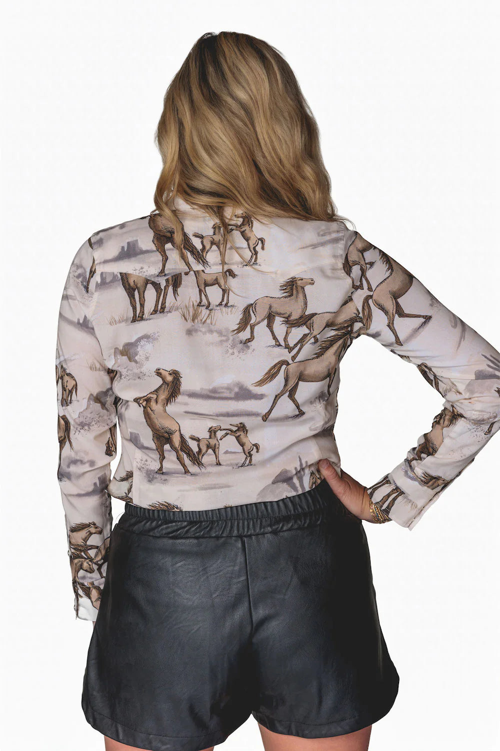 Top - Cheyenne Western Shirt by Lovlei Ranch