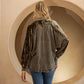 Bohemian Elegance Stonewashed Rayon Oversized Top