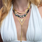 Herringbone Bolo Gold Necklace