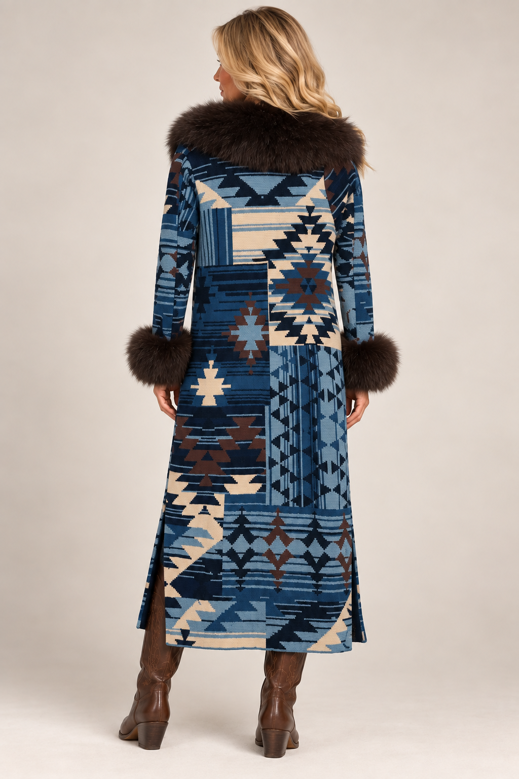 Dusting & Weaving Duster Coat by Double D Ranch