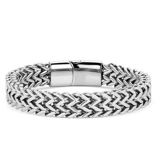Double Link Bracelet for Men - Montana Silversmiths