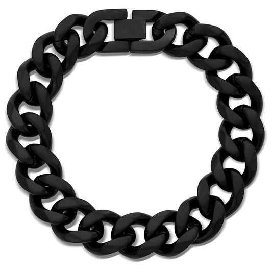 Midnight Cuban Link Bracelet for Men - Montana Silversmiths