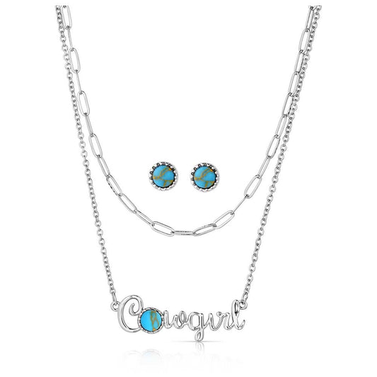 Cowgirl's Essentials Jewelry Set by Montana Silversmiths