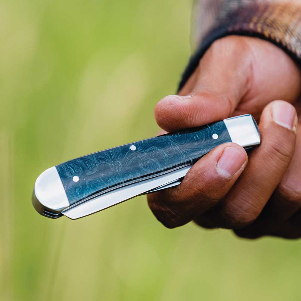 Western Plains Trapper Knife - Montana Silversmiths