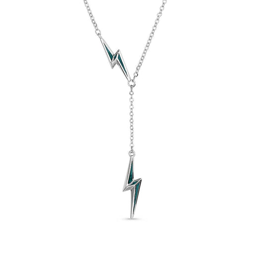 Electrifying Lightning Bolt Necklace - Montana Silversmiths