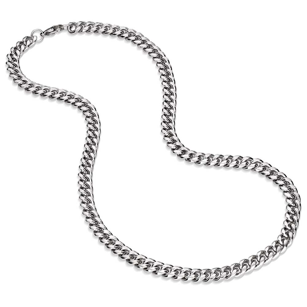 Cuban Link Chain Necklace for Men - Montana Silversmiths