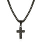 Strong Horizons Cross Necklace for Men - Montana Silversmiths