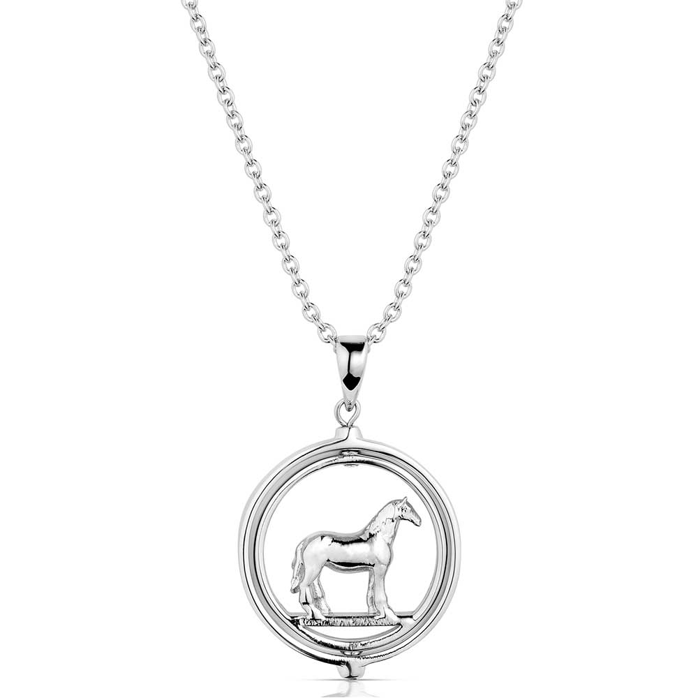 Horses of the World Necklace- Montana Silversmiths