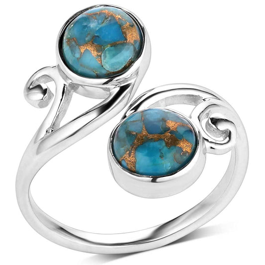 Perfect Harmony Turquoise Ring - Montana Silversmiths