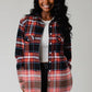 Black, Rust & Blue Plaid Flannel