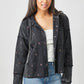 Star Embroidery Washed Jacket
