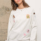 Cotton French Terry Western Patch Sweatshirt