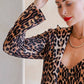 Kravitz Interlock Blazer Leopard by Care Tucker