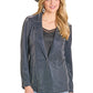 Rock & Roll Denim Black and Blue Iridescent Sparkle Blazer