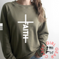 Mauve Faith Hoodie Sweatshirt
